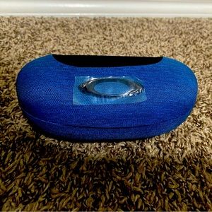 Square Oakley Ellipse O Case - Blue